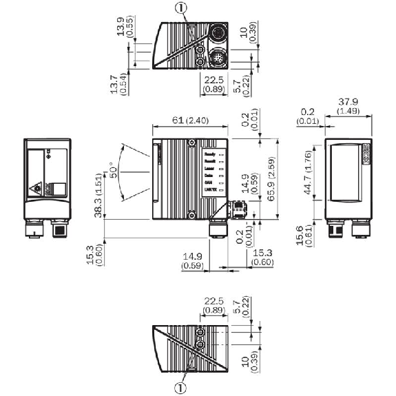 Lecteur de codes Long Range CLV62x Lecteur de codes Long Range CLV62x-Lire la description