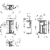 Lecteur de codes Linéaire, Multitrames, Focale fixe, 60...735mm
