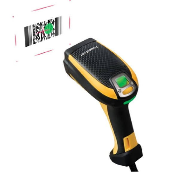 PowerScan PBT9501, BT, 2D, SR, RB, noir, jaune-Lire la description