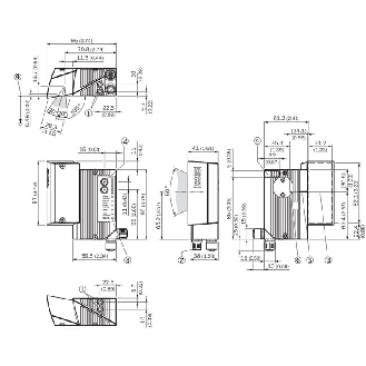 Lecteur de codes Linéaire, Dynamique, Miroir oscillant, Stand Density-Lire la description