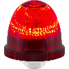 Feu OVOLUX LED ROUGE R V12/24DAC IP65 Ø60mm GRIS