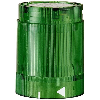 Elément feu permanent DEL 24VAC/DC VERT IP54 Ø50mm VERT
