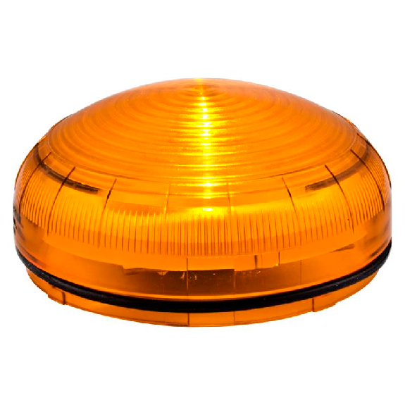 Feu à leds XLF S DIRECTIONAL ORANGE IP65 Ø92mm-Lire la description