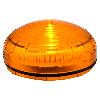 Feu à leds XLF S DIRECTIONAL ORANGE IP65 Ø92mm