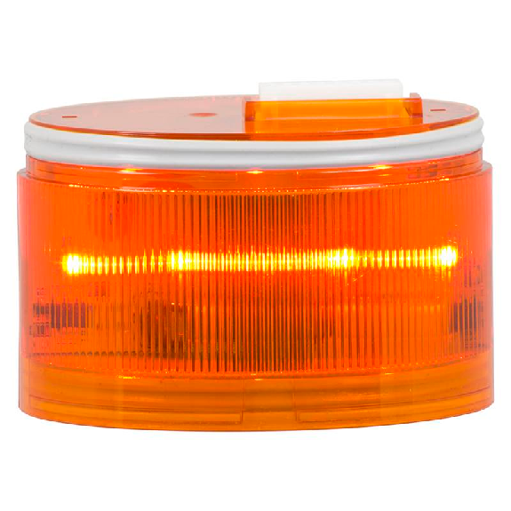 Elément feu fixe ELYPS LM ORANGE ALLCOLOR IP66 Ø70mm-Lire la description
