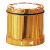 Élément feu permanent DEL ultrabright 24VDC ORANGE IP65 Ø70mm