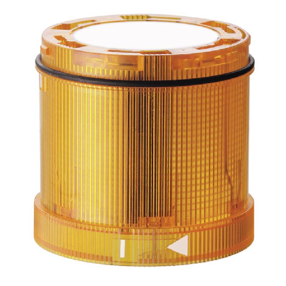 Élément feu permanent DEL ultrabright 24VDC ORANGE IP65 Ø70mm-Lire la description