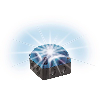 Feu à éclats double DEL BWM 48VAC BLEU IP66,IP67 NOIR
