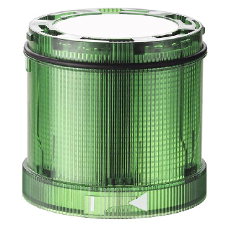 Élément feu permanent DEL ultrabright 24VDC VERT IP65 Ø70mm VERT-Lire la description