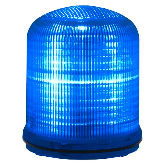 Feu à leds SLR S BLEU IP66 Ø92mm-Lire la description