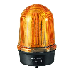 Feu de signal. tournant DEL BM 115-230VAC ORANGE IP65 Ø142mm NOIR