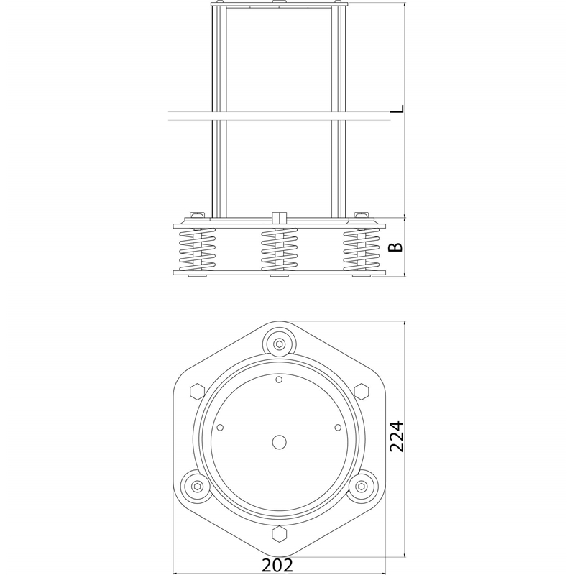Access.Safety,Column+mirror 4 beams Access.Safety,Column+mirror 4 beams-Lire la description
