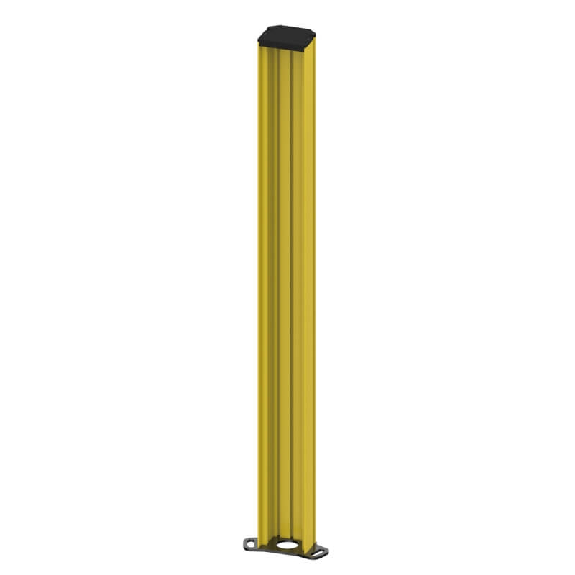 Colonne de montage au sol de 1630 mm pour F3SG-SR / PG-Lire la description