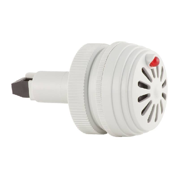 Buzzer perçage Ø30mm BIP 92 75dB V240AC IP30 Ø44mm GRIS-Lire la description