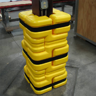 Amortisseur Column Sentry 400x400 pour pilier 100x100 et 200x200 mm-Lire la description