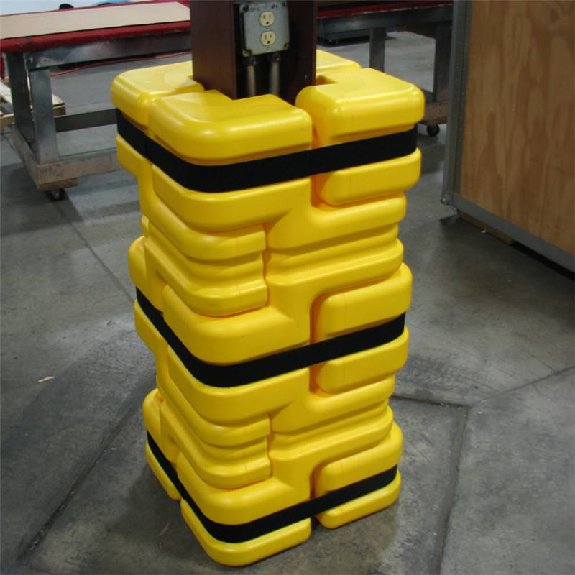 Amortisseur Column Sentry 400x400 pour pilier 100x100 et 200x200 mm-Lire la description