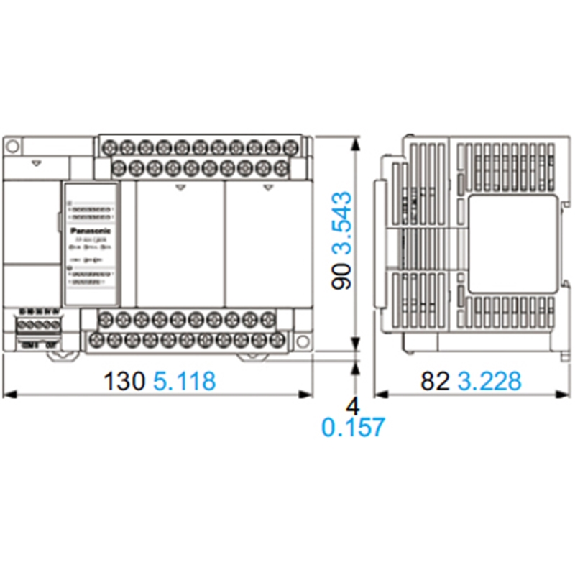 API, CPU 32k Pas, 16E (24V DC) / 4S (2A relais),100-240Vac API, CPU 32k Pas, 16E (24V DC) / 4S (2A relais),100-240Vac-Lire la description