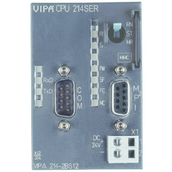 VIPA CPU 214SER RS232 VIPA CPU 214SER RS232-Lire la description