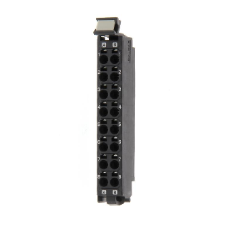 E/S NX Connecteur de rechange E / S avec 16 bornes (marqué A+B)-Lire la description