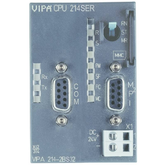 VIPA CPU 214SER RS485 VIPA CPU 214SER RS485-Lire la description