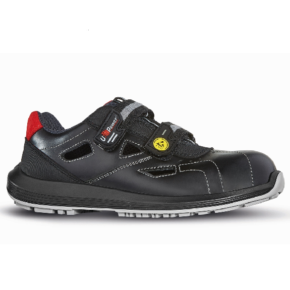 U-Power - Chaussure de sécurité basse sans métal avec scratch BAT - Environnements humides - S1P ESD SRC U-Power - Chaussure de sécurité basse sans métal avec scratch BAT - Environnements humides - S1P ESD SRC-Lire la description