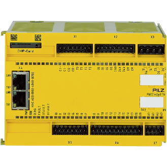 Micro automate de sécurité PNOZmulti, 2 interfaces Ethernet / Modbus-Lire la description