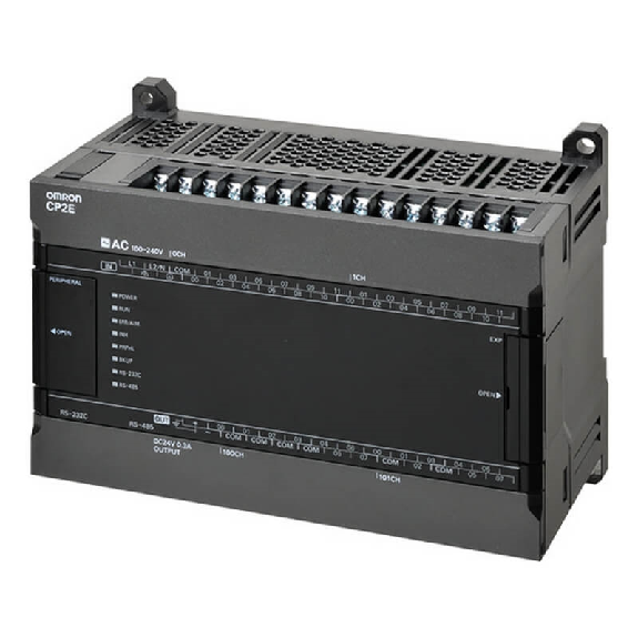API compact CP2E type standard 24 DI; 16 DO; PNP; 24Vdc; 8kPas-Lire la description