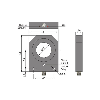 DPI Annulaire Ø=44mm PNP NO+NF 10-30Vdc / M12 4P