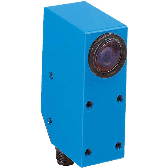 Dét. luminescence PNP/NPN P=90mm Led UV 0,5-10mA LO / M12 5P-Lire la description