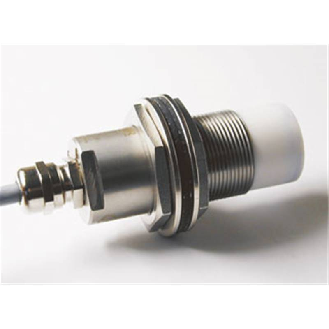 Détecteur capacitif DPC Ex M32 NPN NO+NF P20mm non noyé 80(37)mm Inox / Câble 3m-Lire la description