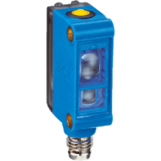 Dét. luminescence PNP P=12,5mm IO-Link Led UV LO/DO / M12 4P+C0.2m-Lire la description