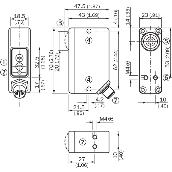 Détecteur de luminescence PNP/NPN P=50mm Teach Led bleue LO / M12 5P Détecteur de luminescence PNP/NPN P=50mm Teach Led bleue LO / M12 5P-Lire la description