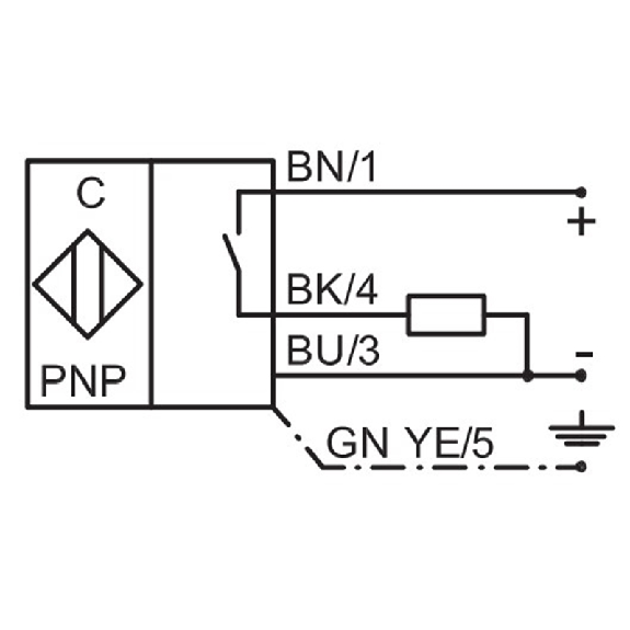 Détecteur capacitif DPC Ex M32 PNP NO+NF P30mm non noyé 80(37)mm Inox-Lire la description