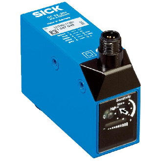 Détecteur de luminescence PNP/NPN P=20mm Led UV 0-13mA LO / M12 5P-Lire la description