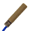 DPC Ex M12 2 fils DC NAMUR P2mm noyé 53.5(41)mm PEEK / Câble 2m PVC