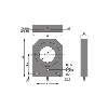 DPI Annulaire Ø=44mm PNP NO+NF 10-30Vdc / Câble 2m PVC