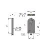 DPI Annulaire Ø=5mm 2 fils NAMUR NF 5-30Vdc / M08 3P