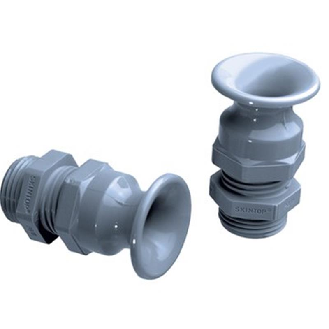 Presse-étoupe polyamide M16x1,5 RAL 7001 (Gris argenté)-Lire la description