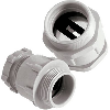 Presse-étoupe câbles plats polyamide RAL 7035 (Gris perle) PG 29
