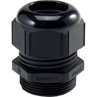 Presse-étoupe polyamide IP69 M 16x1,5 RAL 9005 (Noir)-Lire la description