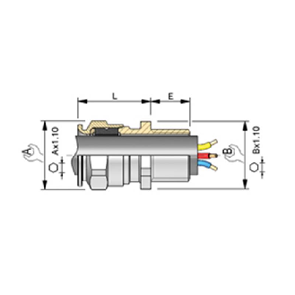 Presse-étoupe ATEX ADE 4F ISO20 n°04 N-Lire la description