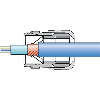 Presse-étoupe laiton IP68 CEM SKINTOP MS-SC PG 16