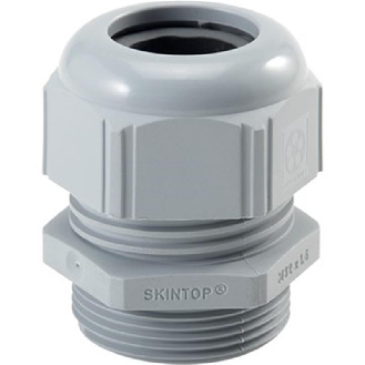 Presse-étoupe polyamide IP69 M 12x1,5 RAL 7001 (Gris argenté)-Lire la description