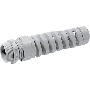 Presse-étoupe polyamide à spirale anti-flex IP68 M20x1,5 RAL 7035