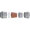 Presse-étoupe, M20x1.5, 8.5mm, 10.8mm, Laiton, P13.5, Ouvert. 11mm