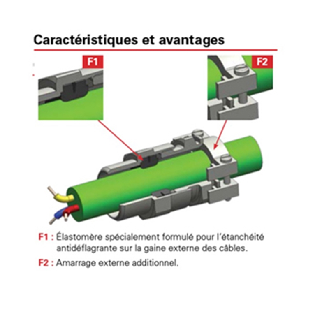 Presse-étoupe ADE 1F2 ISO25 n°06 N-Lire la description