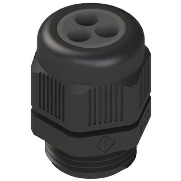 Presse-étoupe M20 pour 3 câbles Ø3 ÷ Ø5mm-Lire la description