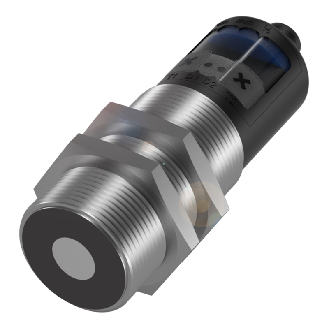 Ultrason Multi mode M30 PNP NO/NF P=65-600mm Axial 9-30Vdc / M12 5P-Lire la description