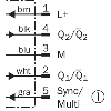 Ultrason Rect. Directe PNP(x2) P=8m NO/NF / M12 5P