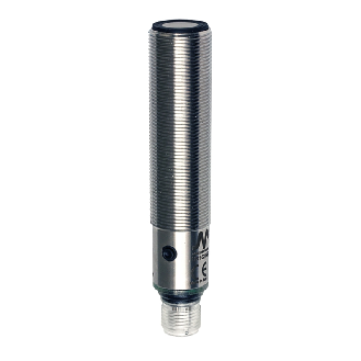 Ultrason Directe M18 PNP+4-20mA M12 plug-Lire la description